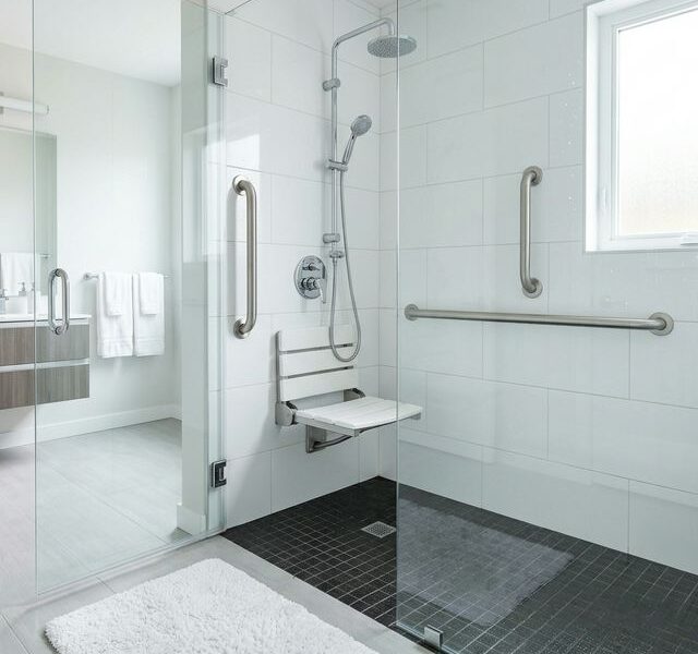 Sécurisation de la Salle de Bain : Remplacement de la Baignoire par une Douche PMR